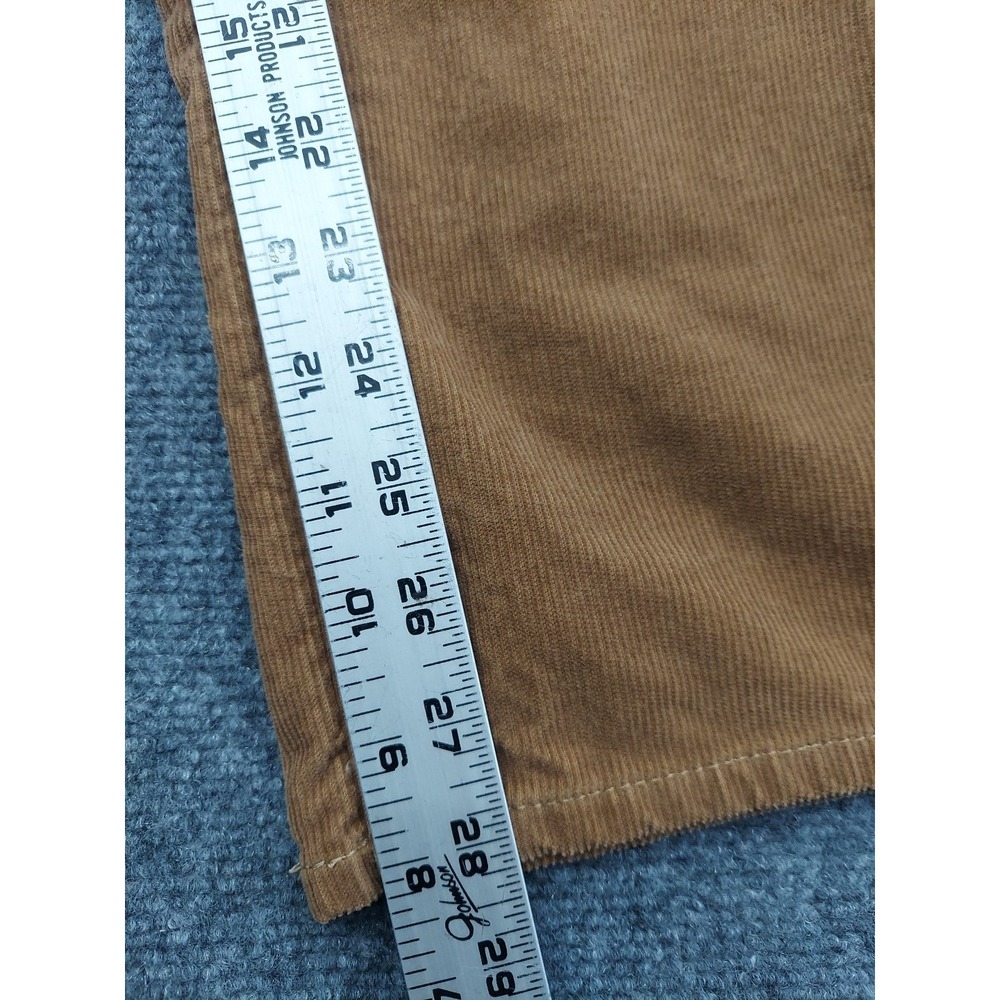 Vtg Polo Ralph Lauren Corduroy Pants Mens 34x28 Brown‎ Chino Tag size 36x32 - Picture 7 of 14